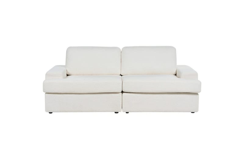 Soffgrupp Beliani Alla Beige White - Huonekalut - Sohva - Sohvaryhmä