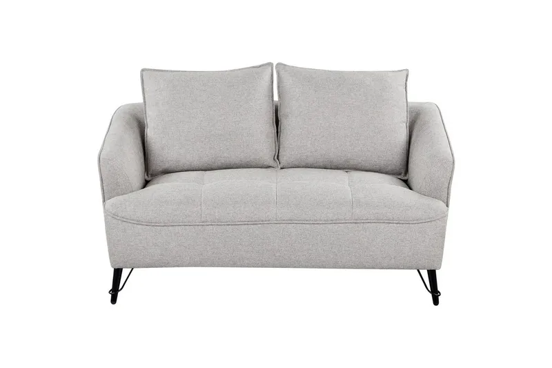 Soffgrupp Beliani Hobro Brun/Svart Grey||Black - Huonekalut - Sohva - Sohvaryhmä