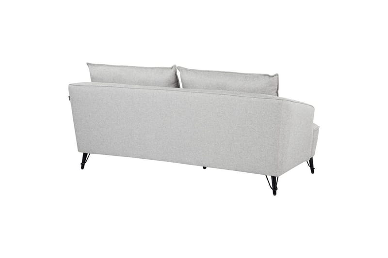 Soffgrupp Beliani Hobro Brun/Svart Grey||Black - Huonekalut - Sohva - Sohvaryhmä