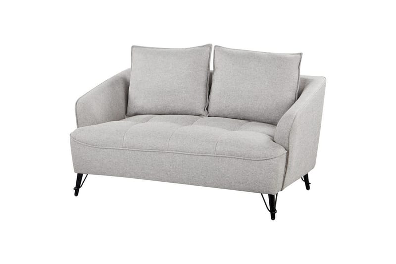Soffgrupp Beliani Hobro Brun/Svart Grey||Black - Huonekalut - Sohva - Sohvaryhmä