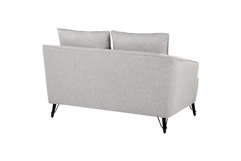 Soffgrupp Beliani Hobro Brun/Svart Grey||Black - Huonekalut - Sohva - Sohvaryhmä