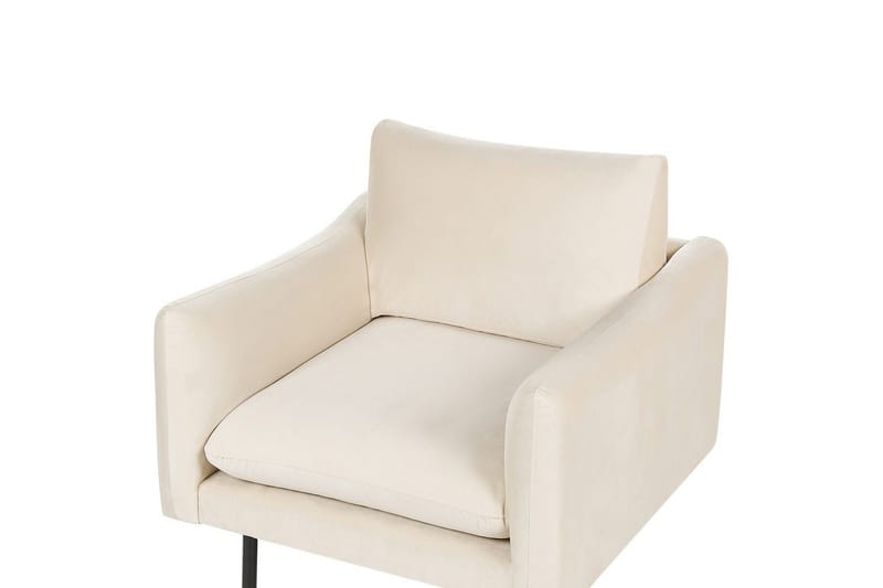 Soffgrupp Beliani Vinterbro Beige/svart, Sammet Beige||Black - Huonekalut - Sohva - Sohvaryhmä