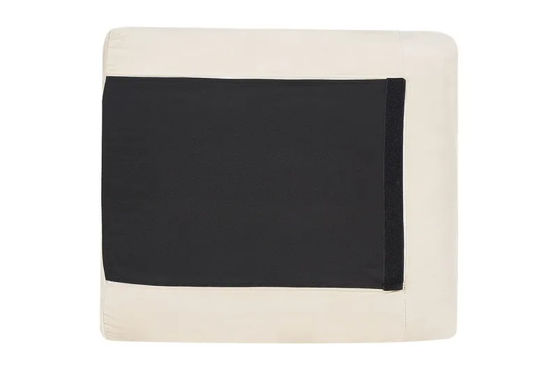 Soffgrupp Beliani Vinterbro Beige/svart, Sammet Beige||Black - Huonekalut - Sohva - Sohvaryhmä