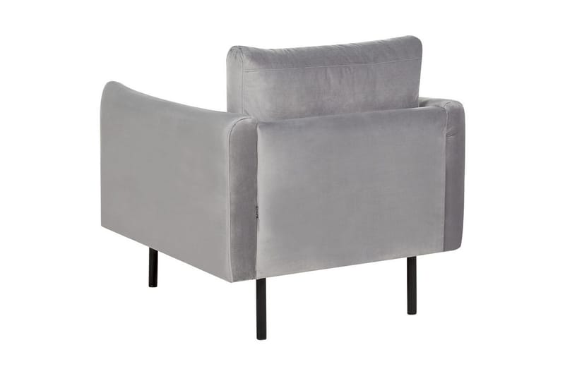 Soffgrupp Beliani Vinterbro Beige/svart, Sammet Dark grey||Black - Huonekalut - Sohva - Sohvaryhmä