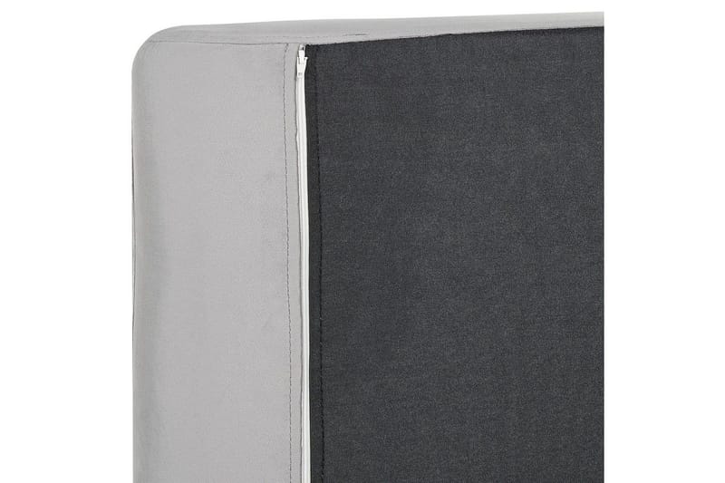Soffgrupp Beliani Vinterbro Beige/svart, Sammet Dark grey||Black - Huonekalut - Sohva - Sohvaryhmä