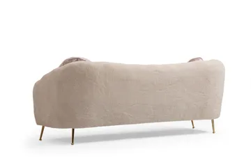 Sohva 3:n ist Moe - Beige - Huonekalut - Sohva - 3:n istuttava sohva