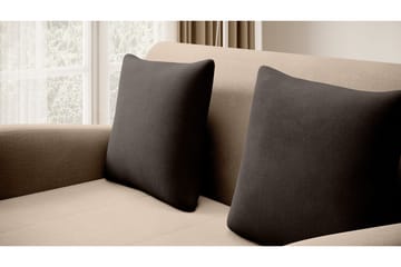 Sohva Ario 2:n ist - Beige - Huonekalut - Sohva - Vuodesohva