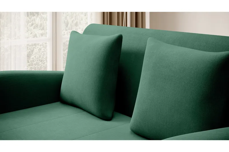 Sohva Ario 2:n ist - Vihreä - Huonekalut - Sohva - Vuodesohva