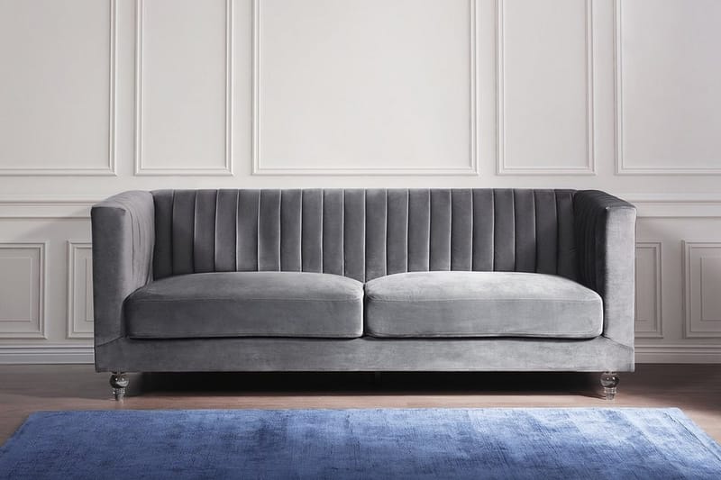 Sohva Arvika 2-4:n ist - Harmaa - Huonekalut - Sohva - 3:n istuttava sohva