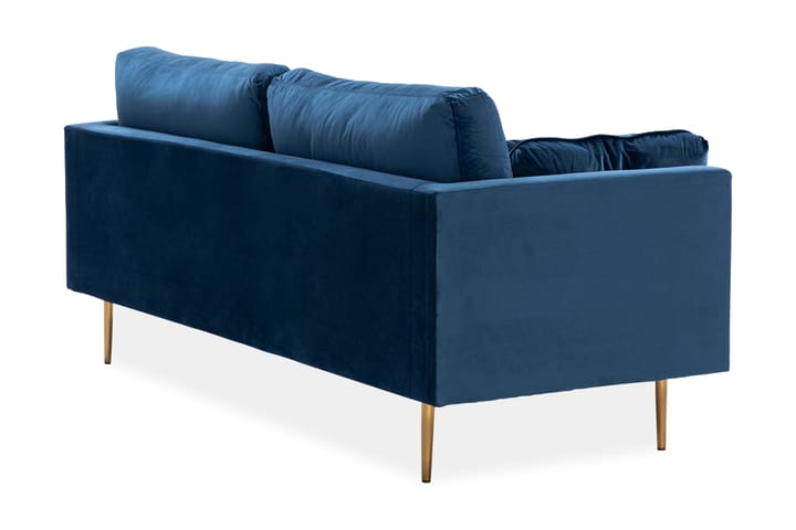 Sohva Bloom 4:n ist - Sininen - 3:n istuttava sohva - Sohva