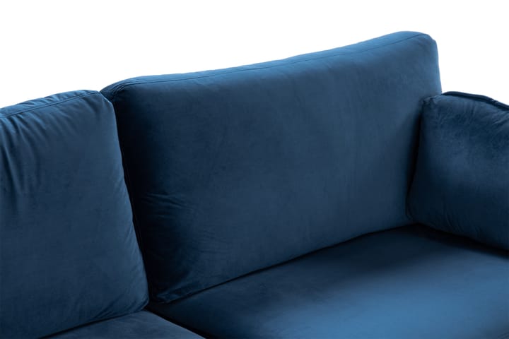 Sohva Bloom 4:n ist - Sininen - 3:n istuttava sohva - Sohva