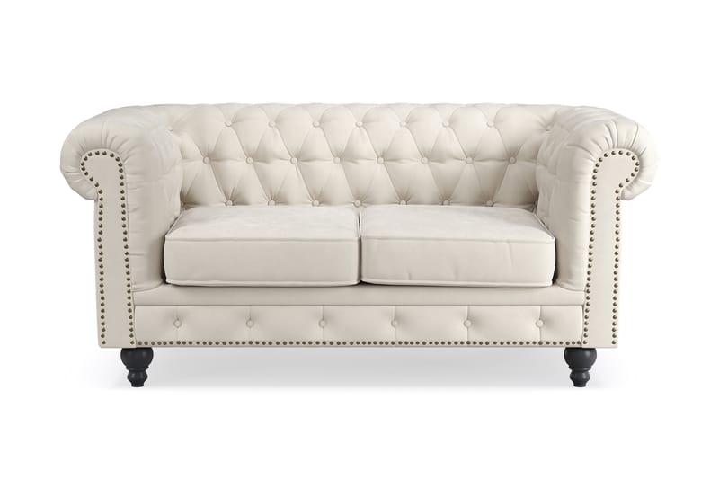Sohva Chester Deluxe 2:n ist Vintage - Beige - Huonekalut - Sohva - 2:n istuttava sohva
