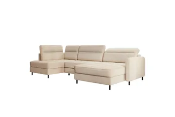 Sohva divaani ja leposohva Berrto 5:n ist - Beige - Huonekalut - Sohva - Divaanisohva