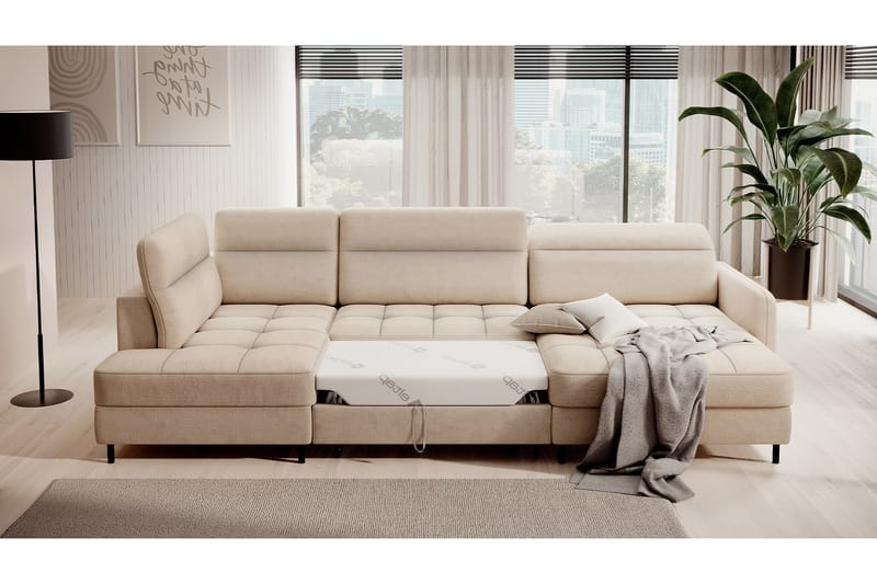 Sohva divaani ja leposohva Berrto 5:n ist - Beige - Huonekalut - Sohva - Divaanisohva