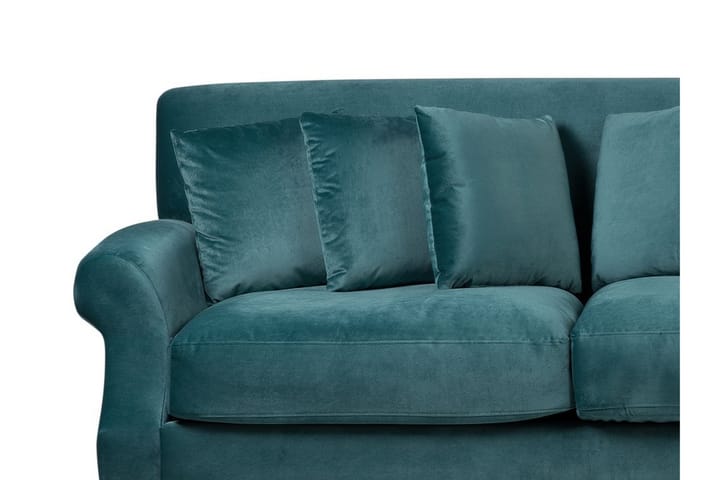 Sohva Eike 2-4:n ist - Sininen - 3:n istuttava sohva - Sohva