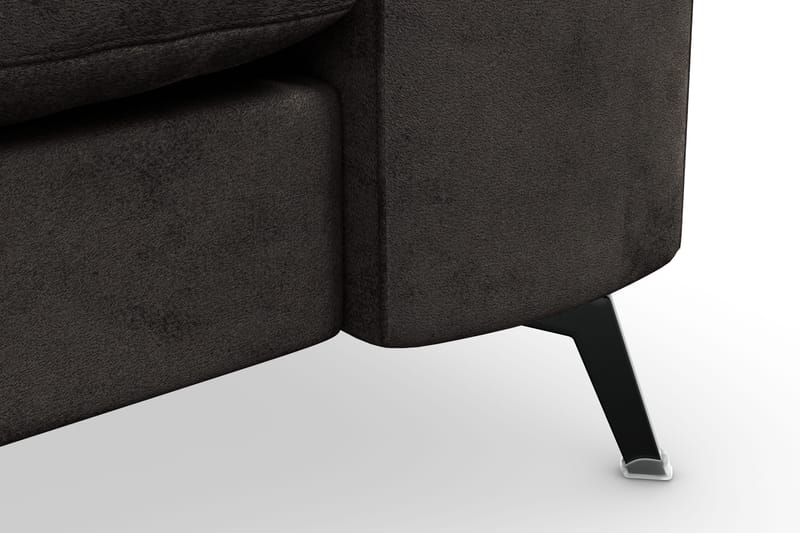 Sohva Friday Lyx 3:n ist Sametti - Tummanharmaa - Huonekalut - Sohva - 2:n istuttava sohva