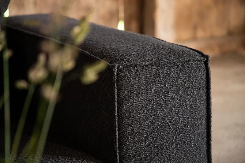 Sohva Gillholmen 3:n ist - Musta/Tummanharmaa - Huonekalut - Sohva - 3:n istuttava sohva