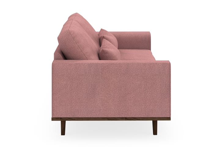 Sohva Haga 3:n ist - Vaaleanpunainen - 3:n istuttava sohva - Sohva