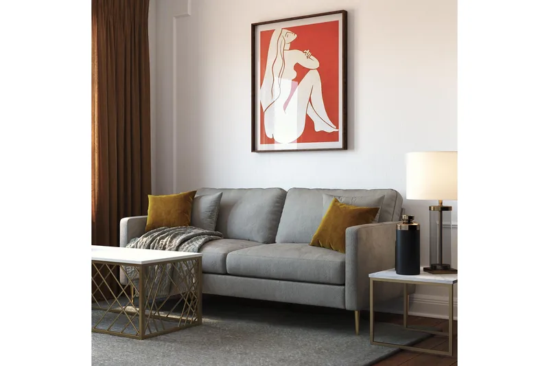 Sohva Highland - Harmaa - Huonekalut - Sohva - 2:n istuttava sohva