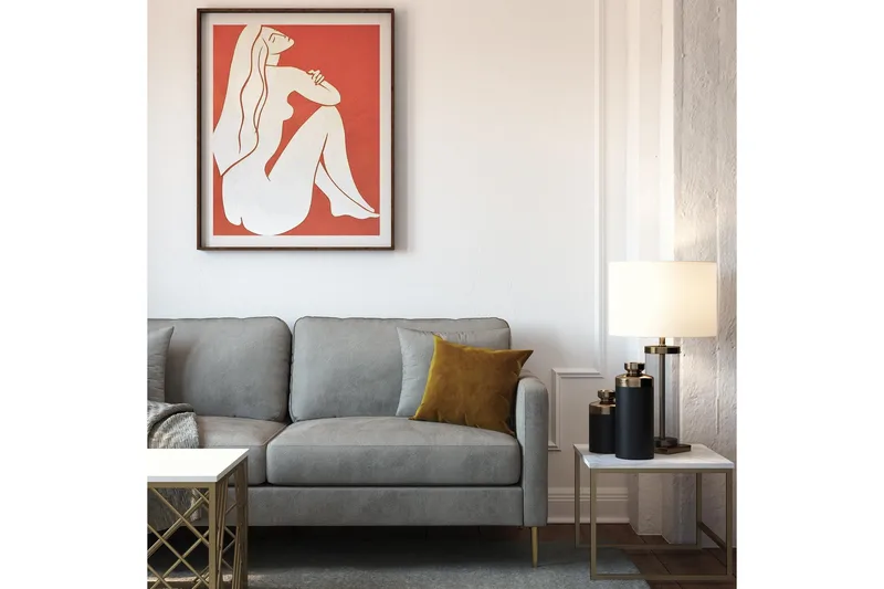 Sohva Highland - Harmaa - Huonekalut - Sohva - 2:n istuttava sohva