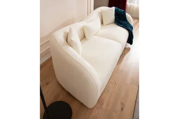 Sohva Itason 3:n ist - Beige|Bouclé - Huonekalut - Sohva - 3:n istuttava sohva