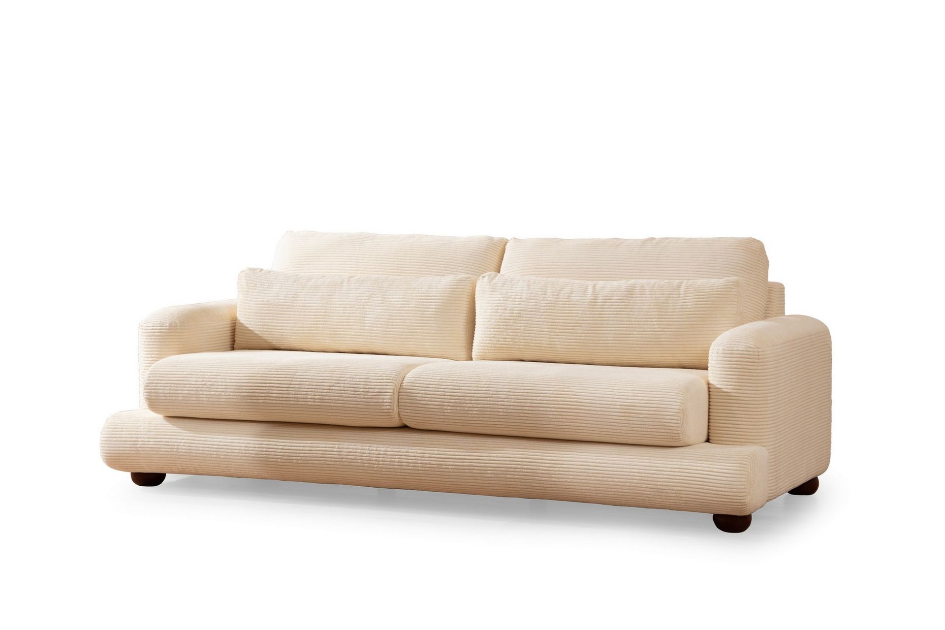 Sohva Maddington 3:n ist - Beige - Huonekalut - Sohva - 3:n istuttava sohva