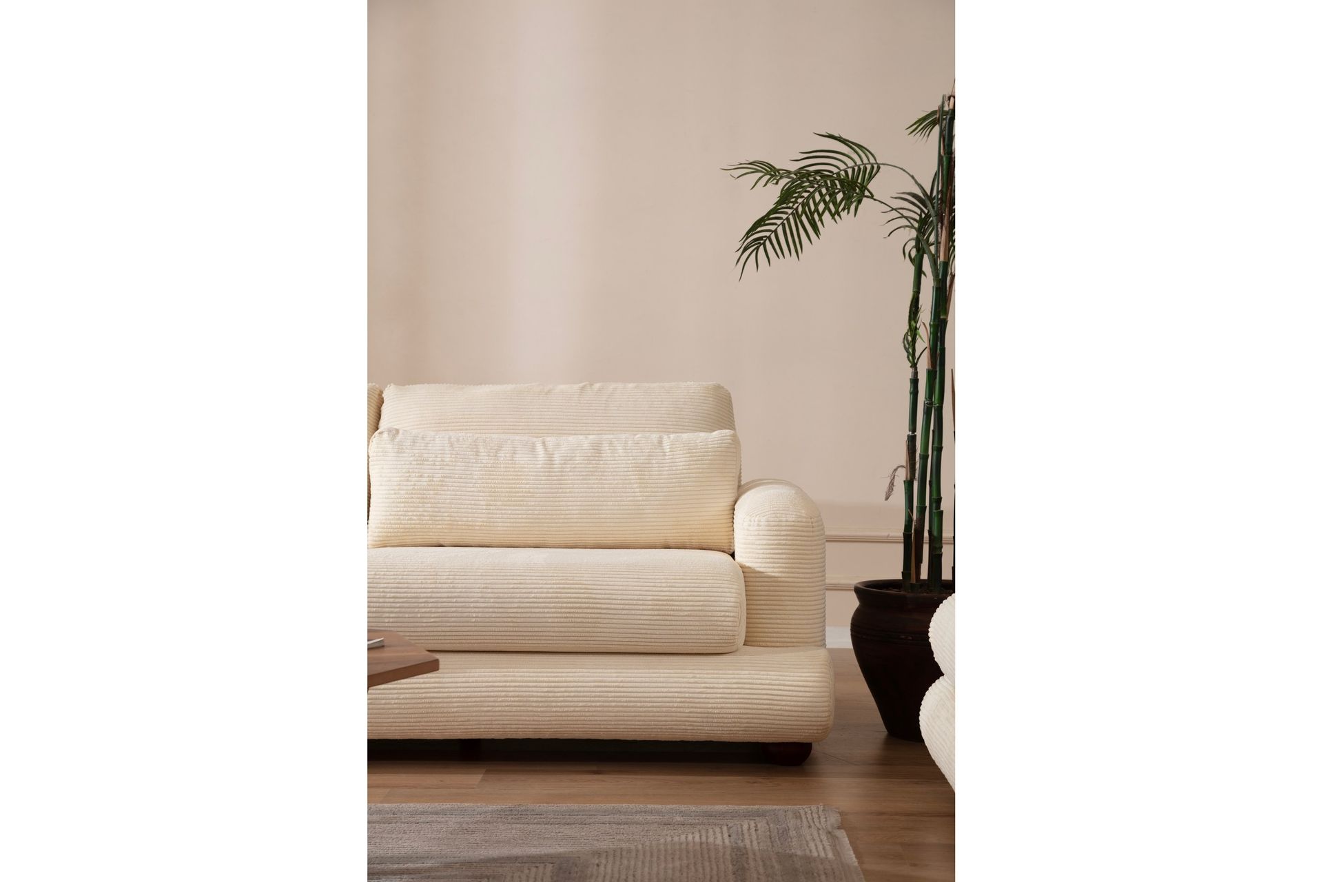 Sohva Maddington 3:n ist - Beige - Huonekalut - Sohva - 3:n istuttava sohva