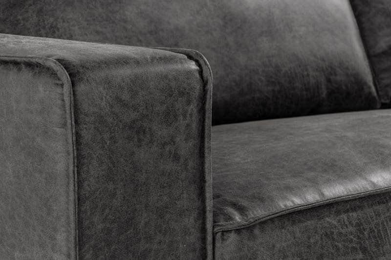 Sohva Minou 3:n ist Sekoitenahka - Tummanharmaa - Huonekalut - Sohva - 3:n istuttava sohva