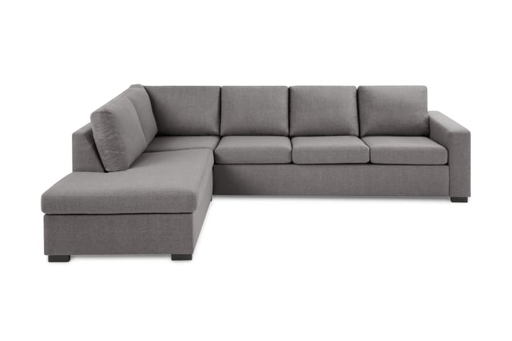 Sohva Nevada Limited Edition 3:n ist avopäädyllä Vasen - Vaaleanharmaa - 3 istuttava sohva divaanilla - Divaanisohva
