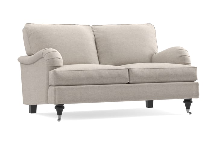 Sohva Oxford Classic 2:n ist - Beige - 2:n istuttava sohva - Howard-sohvat