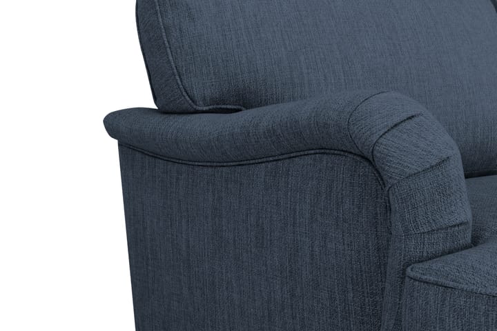 Sohva Oxford Classic 3:n ist - Tummansininen - 3:n istuttava sohva - Howard-sohvat