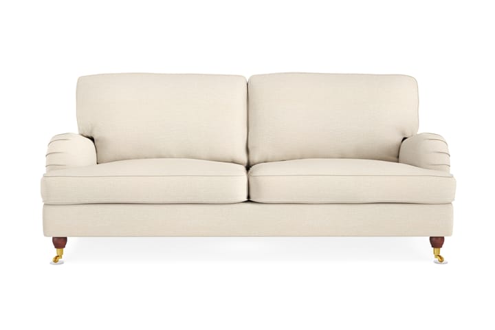 Sohva Oxford Lyx 3:n ist - Beige - Howard-sohvat - 3:n istuttava sohva