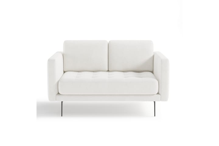 Sohva Samella 2:n ist - Valkoinen - 2:n istuttava sohva - Sohva