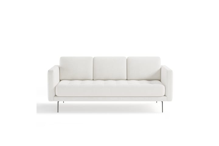 Sohva Samella 3:n ist - Valkoinen - 3:n istuttava sohva - Sohva