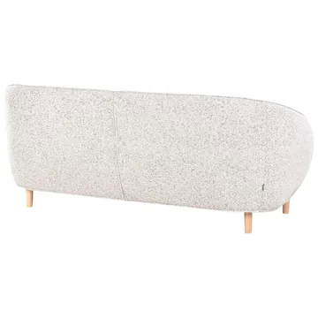 Sohva Umea - Beige, Vaalea puu - Huonekalut - Sohva - 3:n istuttava sohva