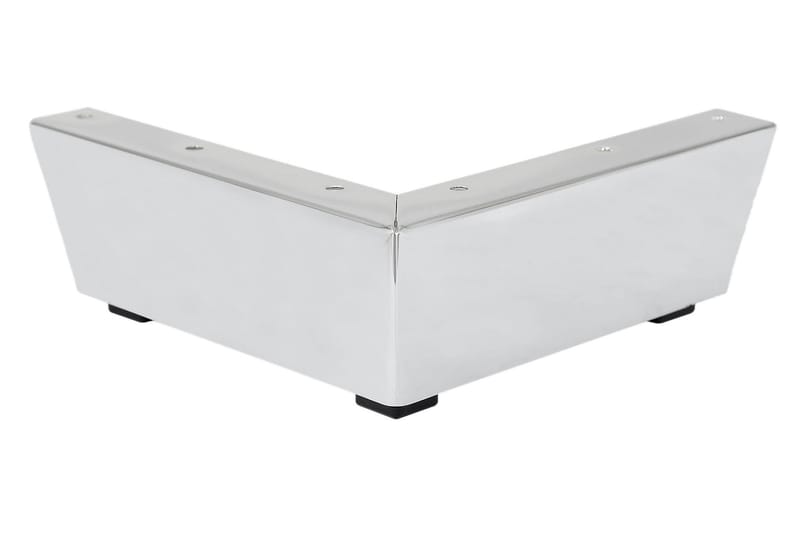 Jalka Malli F 6,6 cm Kromi - 4-pak - Huonekalut - Sohva - Sohvan lisäosat