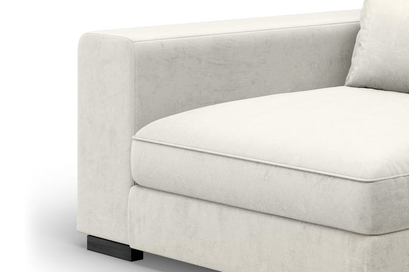 Käsinoja Vasen Dubai Sametti - Valkoinen - Huonekalut - Sohva - Sohvan lisäosat