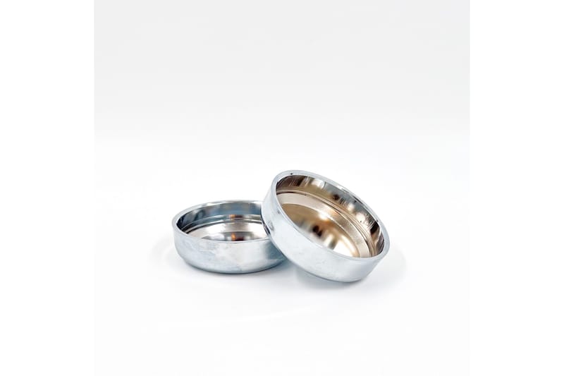 Metallikuppi sohvanjalkaan Kromi - Leather Master - Huonekalut - Sohva - Sohvan lisäosat