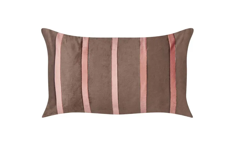 Koristetyynyt Crodyline-setti, 2 kpl Ruskea/Vaaleanpunainen - Ruskea/Vaaleanpunainen - Kodintekstiilit & matot - Tyyny & torkkupeitto - Koristetyynyt