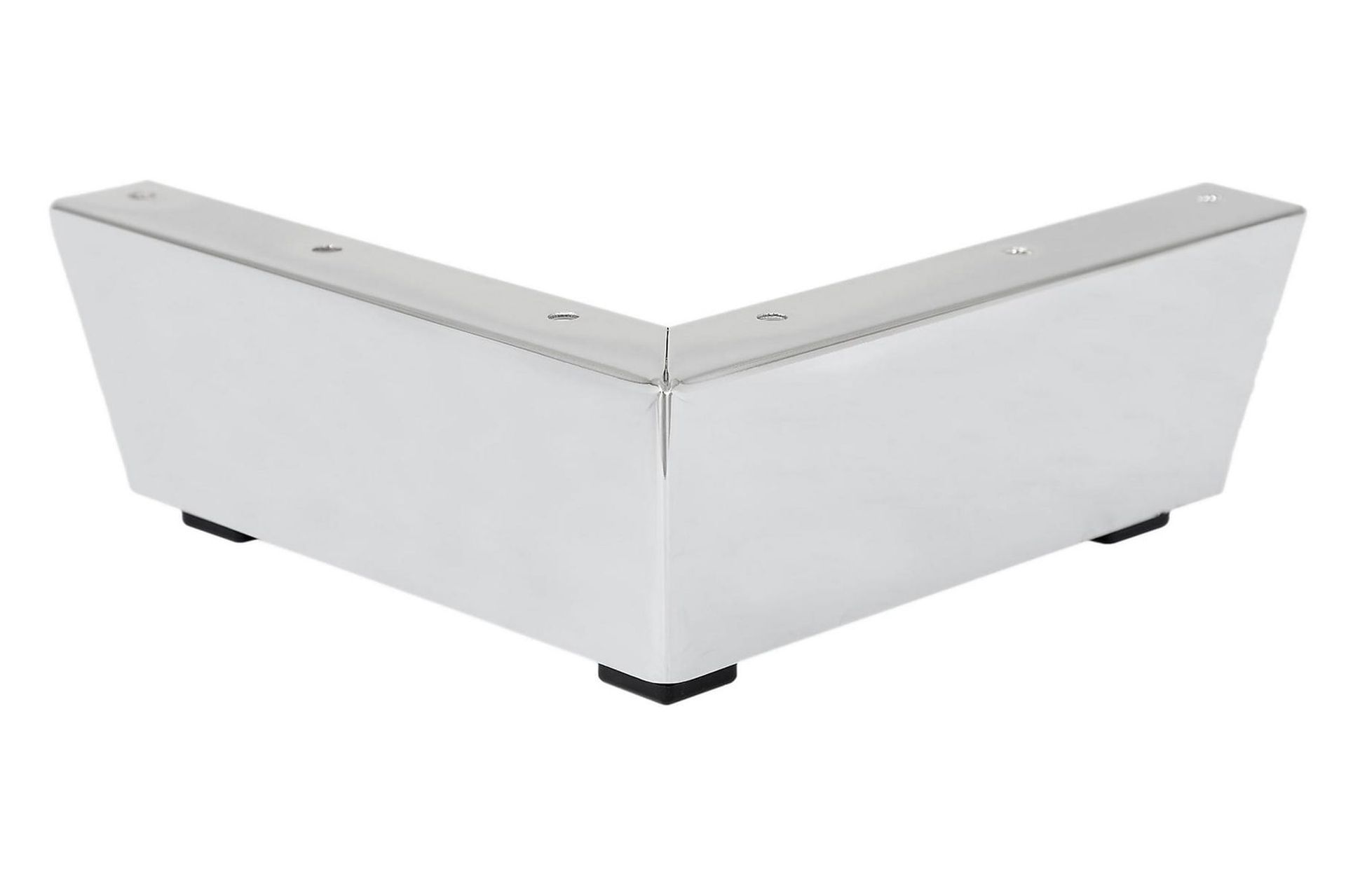 Jalka Malli F 6,6 cm Kromi - 4-pak