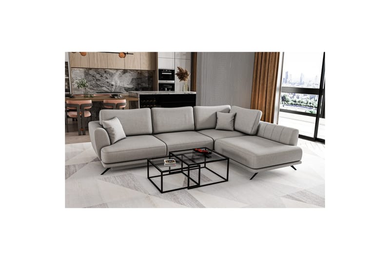 Sohvaosa Eltap Larde 286x191x90 cm - Sola 4, Oikea - Huonekalut - Sohva - Vuodesohva