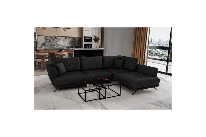 Sohvaosa Eltap Larde 286x191x90 cm - Vero 10, Oikea - Huonekalut - Sohva - Vuodesohva