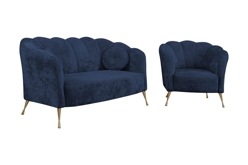 3:n ist Sohvaryhmä Naspur, Sametti/Sininen