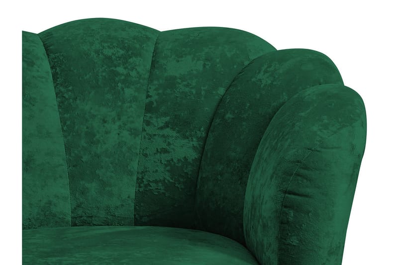 3:n ist Sohvaryhmä Naspur - Sametti/V.punainen/Musta Kromi - Huonekalut - Sohva - Sohvaryhmä