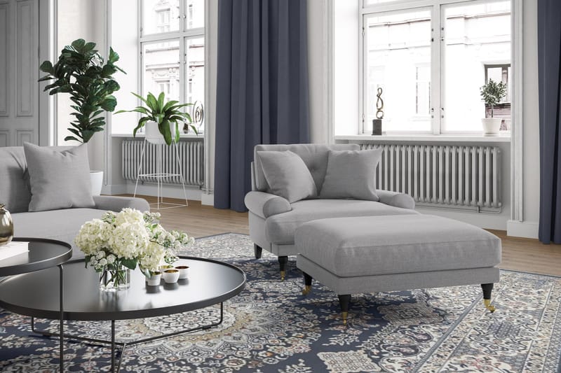 Andrew 3-istuttava Kangassohva - Harmaa - Huonekalut - Sohva - Sohvaryhmä - Howard-sohvaryhmä