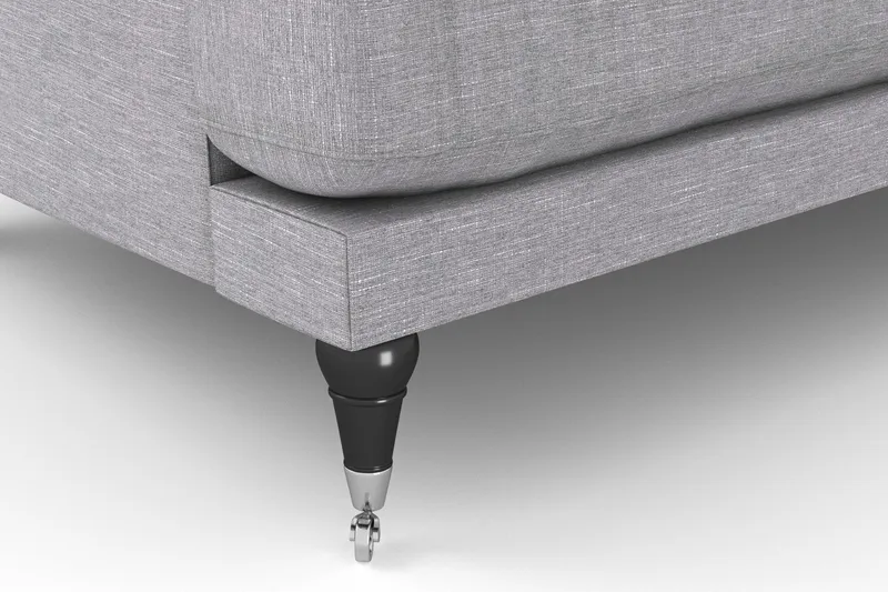 Andrew 3-istuttava Kangassohva - Harmaa - Huonekalut - Sohva - Sohvaryhmä - Howard-sohvaryhmä