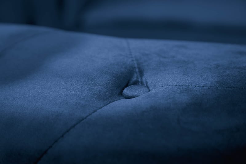 Chesterfield Lyx Sohvaryhmä 3+2+1 sametista - Sininen - Huonekalut - Sohva - Sohvaryhmä - Chesterfield sohvaryhmä