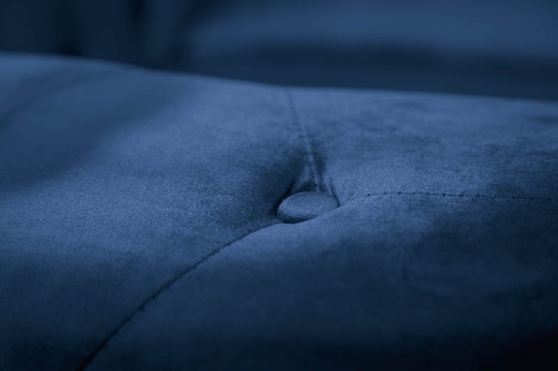 Chesterfield Lyx Sohvaryhmä 3+2+1 sametista - Sininen - Huonekalut - Sohva - Sohvaryhmä - Sohvaryhmä 3 2 1
