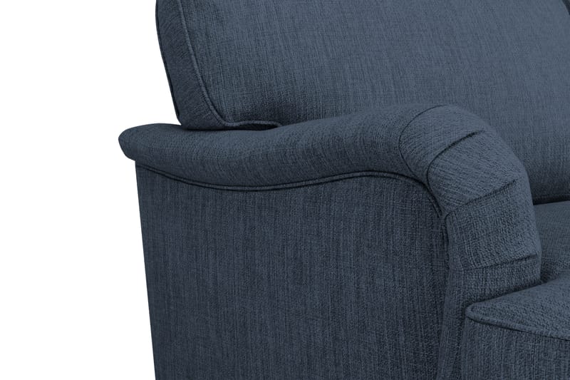Howard Classic Sohvaryhmä 2-istuttava + Nojatuoli Kankaalla - Sininen - Huonekalut - Sohva - Sohvaryhmä