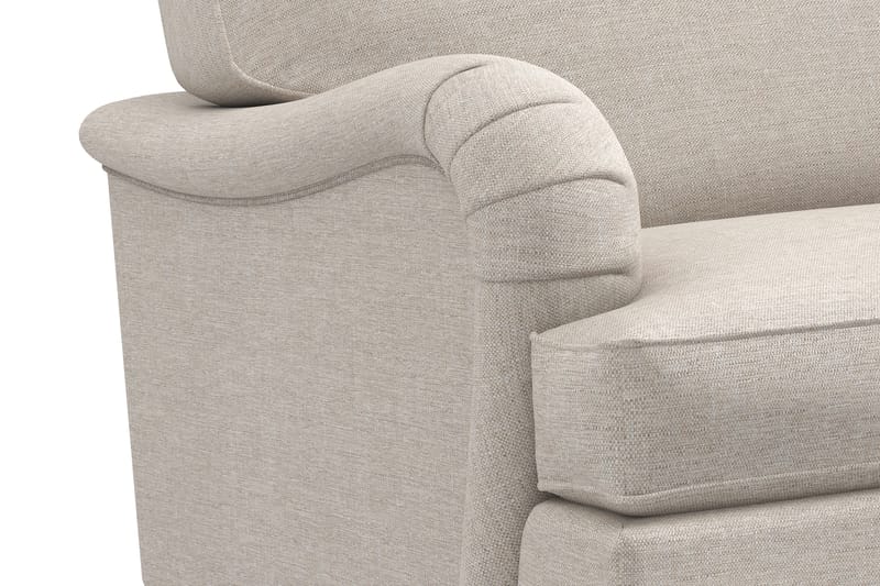 Howard Classic Sohvaryhmä 2-istuttava Sohva + Nojatuoli + Rahi Kankaalla - Beige - Huonekalut - Sohva - Sohvaryhmä
